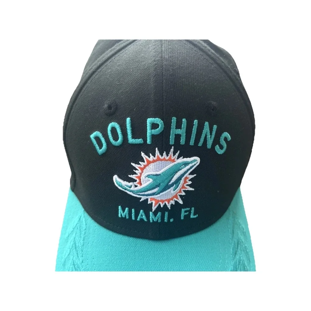 Miami Dolphins New Era Hat 39Thirty 2025‎ Draft Fitted Small Medium S/M NWT